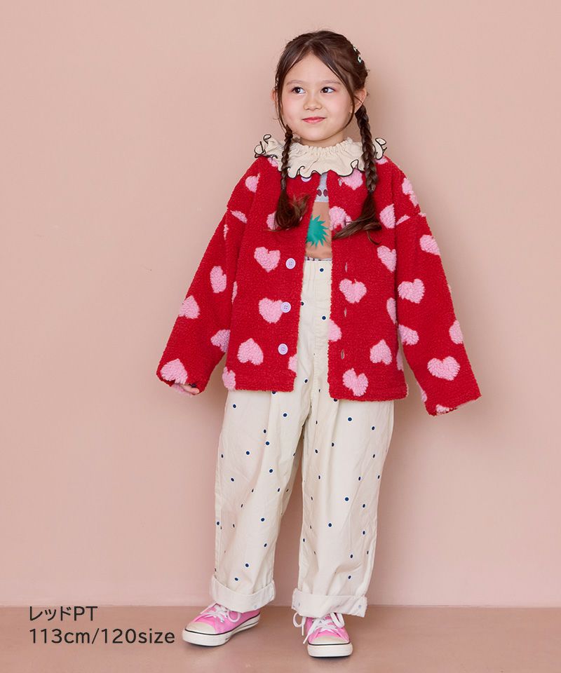 ジャガードボアジャケット ｜ アウター・ジャケット ｜ 子供服の