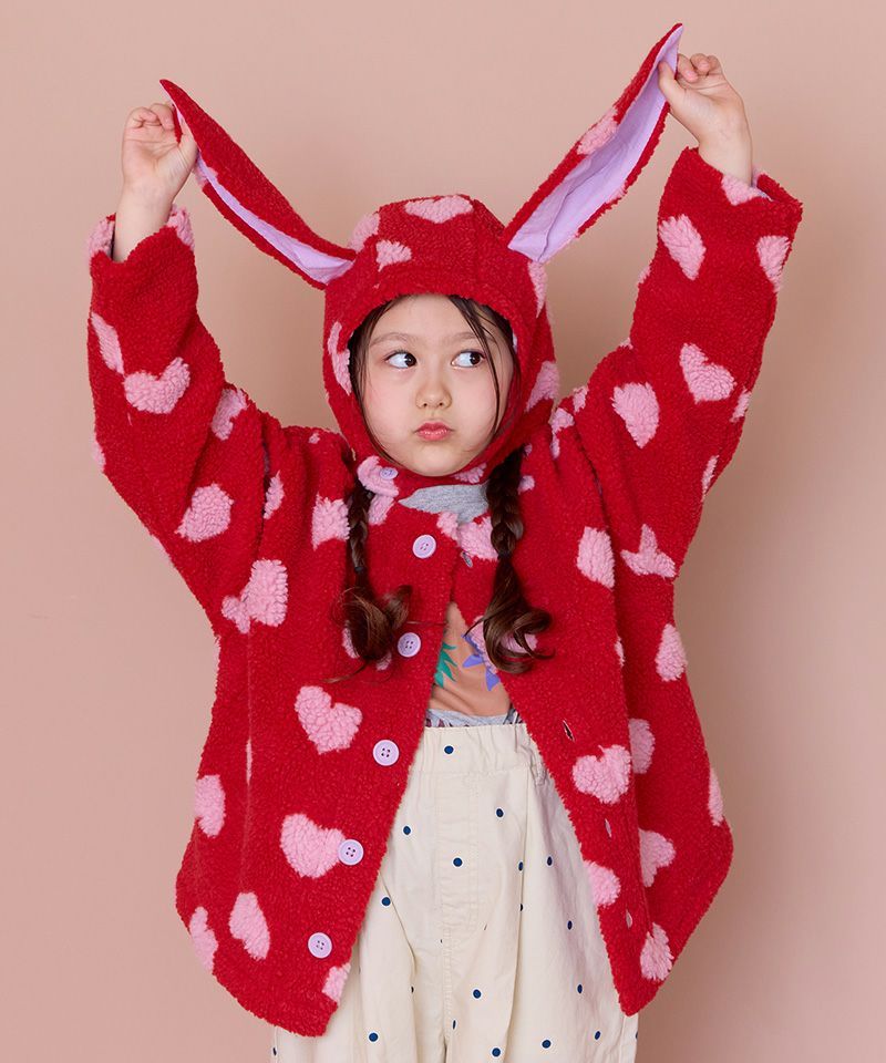 ジャガードボアジャケット ｜ アウター・ジャケット ｜ 子供服の