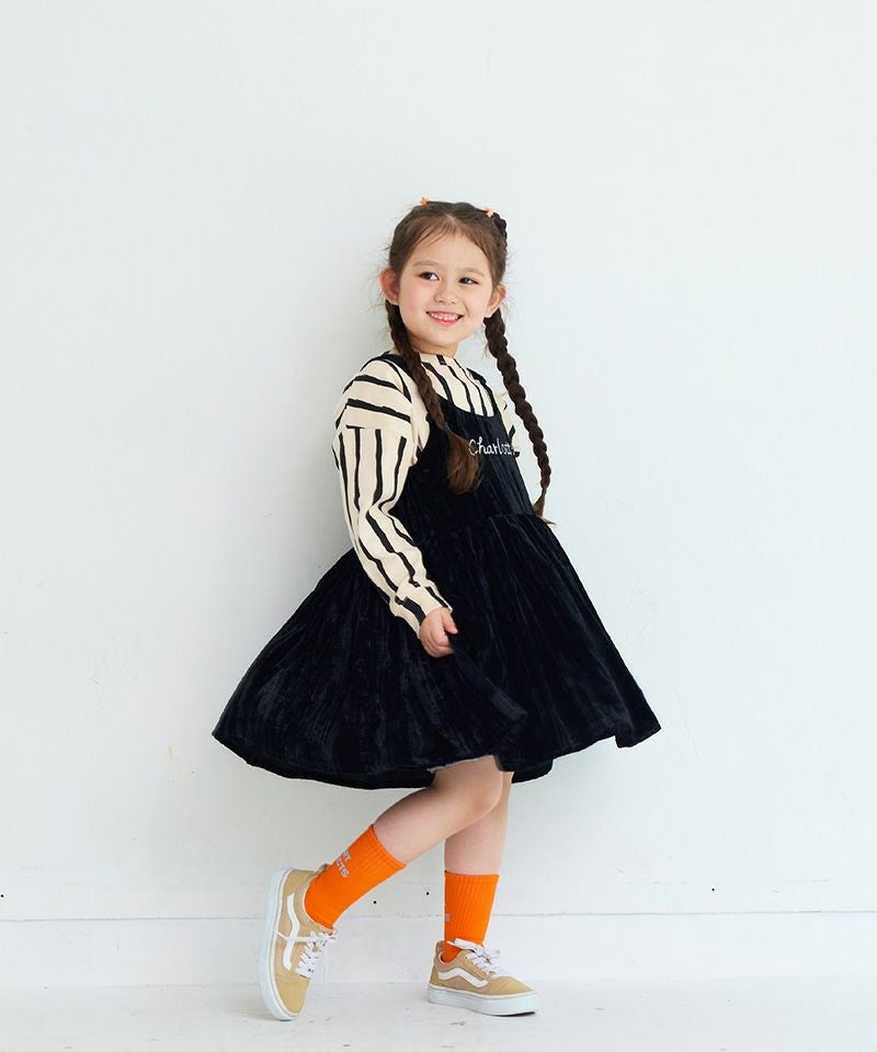 ベロアフレアーチュニック ｜ ワンピース ｜ 子供服のセレクトショップ