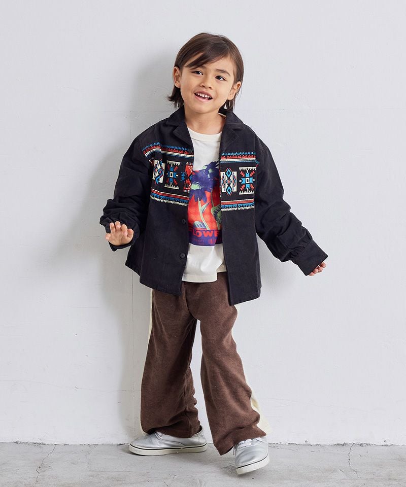 ネイティブ柄コールテンシャツジャケット ｜ アウター・ジャケット