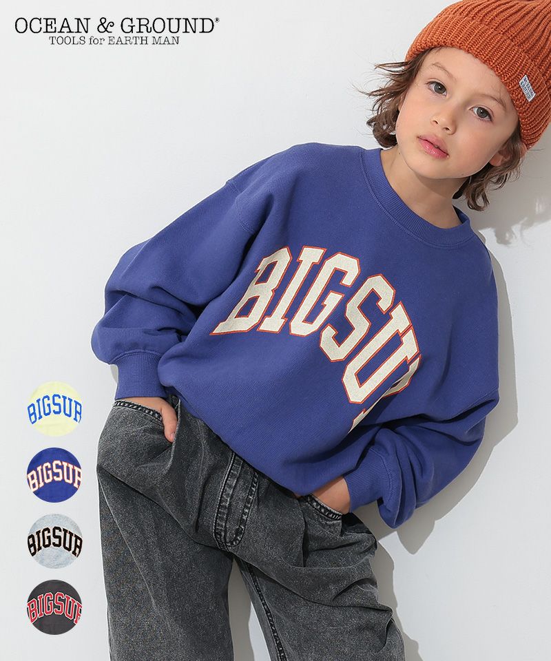カレッジロゴスウェット ｜ トップス ｜ 子供服のセレクトショップ