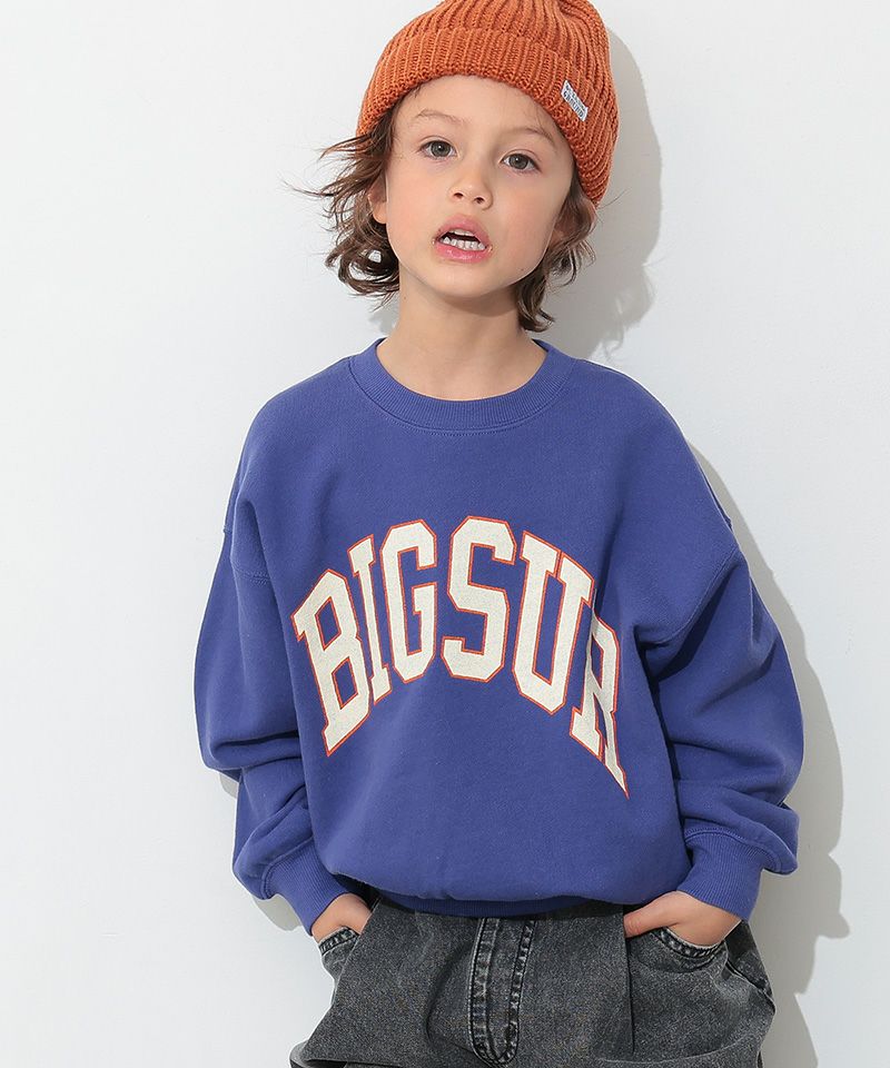 カレッジロゴスウェット ｜ トップス ｜ 子供服のセレクトショップ