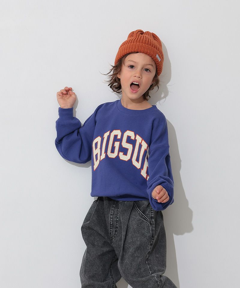 カレッジロゴスウェット ｜ トップス ｜ 子供服のセレクトショップ