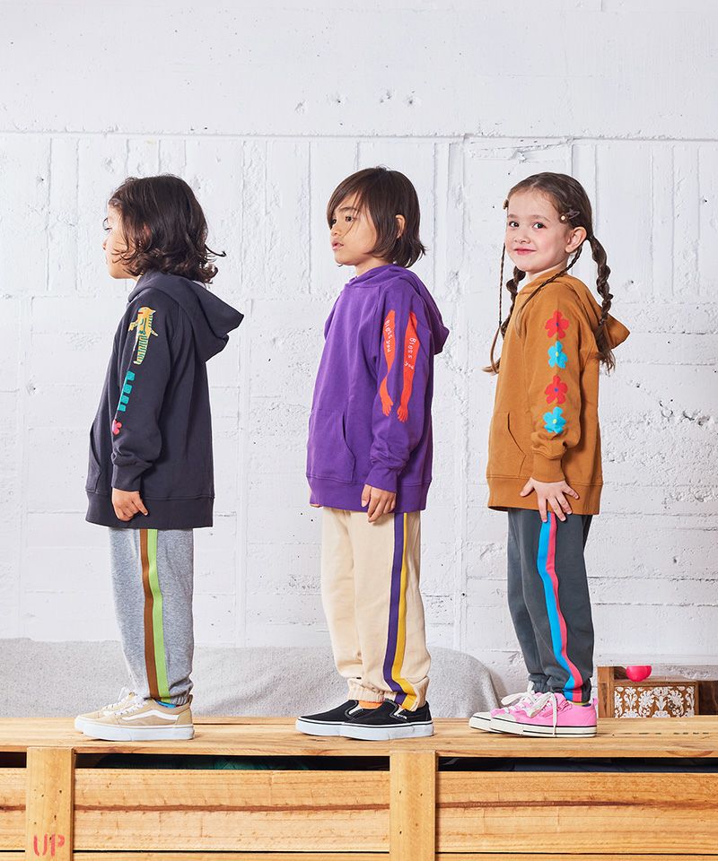 カラーテープスウェットパンツ ｜ ボトムス ｜ 子供服のセレクト