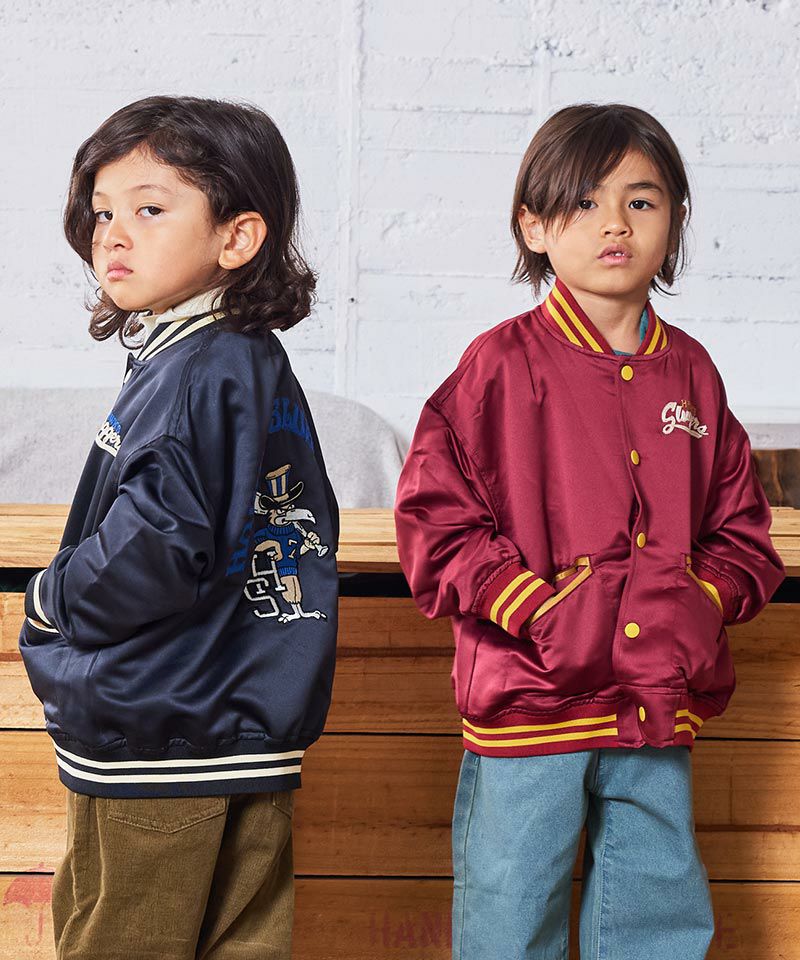 サテン刺繍ジャケット ｜ アウター・ジャケット ｜ 子供服のセレクト