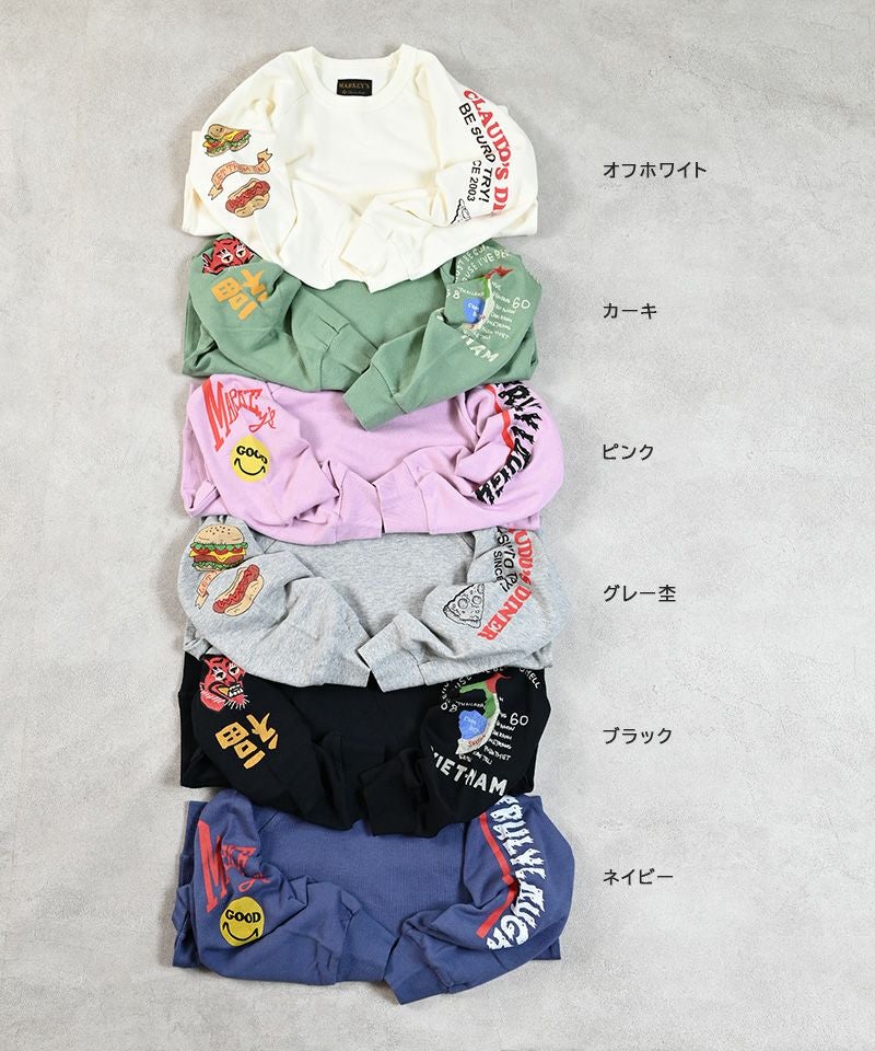 スリーブプリントスウェット ｜ トップス ｜ 子供服のセレクトショップ
