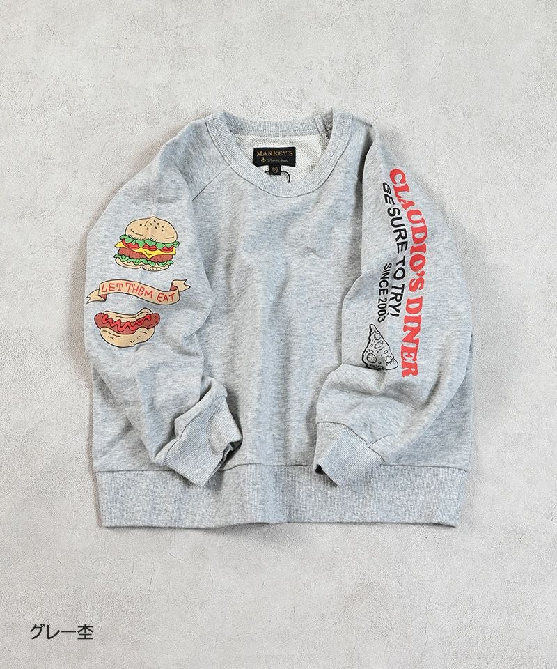 ショートスリーブプリントスウェット♥ スリーブプリントスウェット ｜ トップス ｜ 子供服のセレクトショップ
