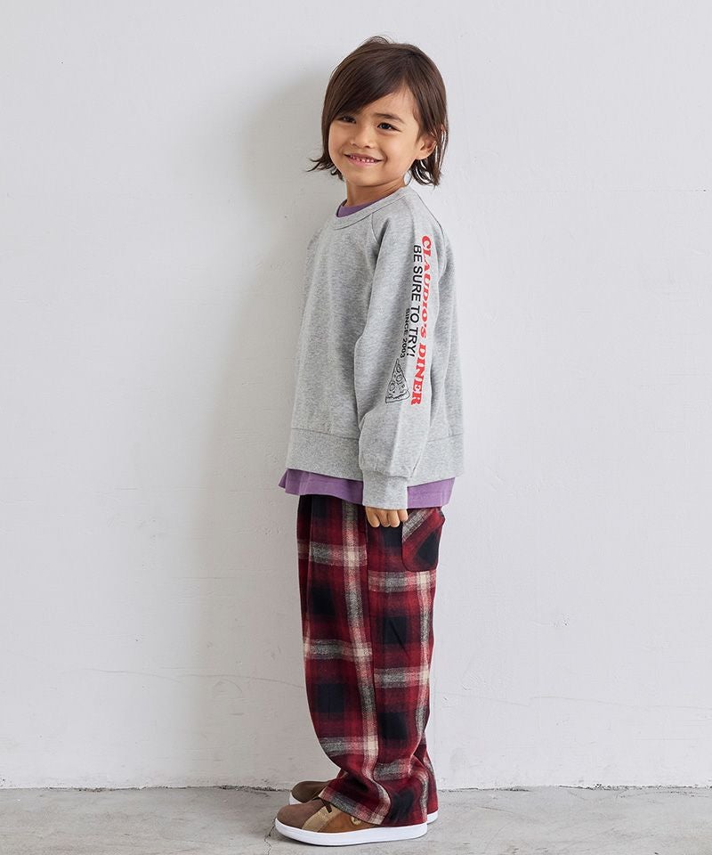 ショートスリーブプリントスウェット♥ スリーブプリントスウェット ｜ トップス ｜ 子供服のセレクトショップ