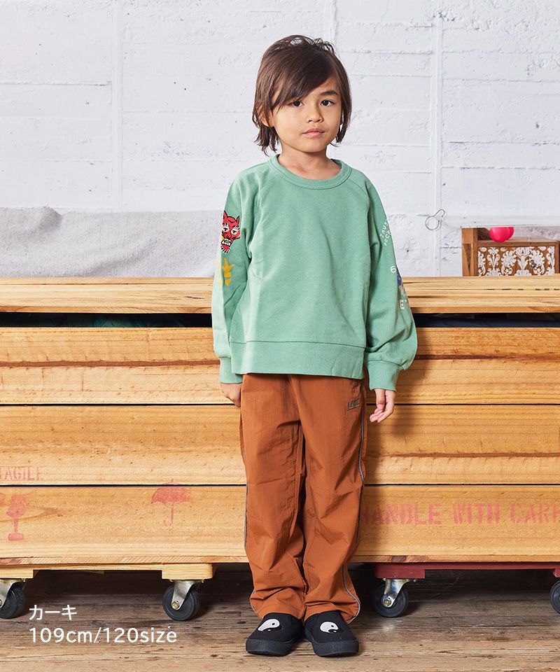 ショートスリーブプリントスウェット♥ スリーブプリントスウェット ｜ トップス ｜ 子供服のセレクトショップ