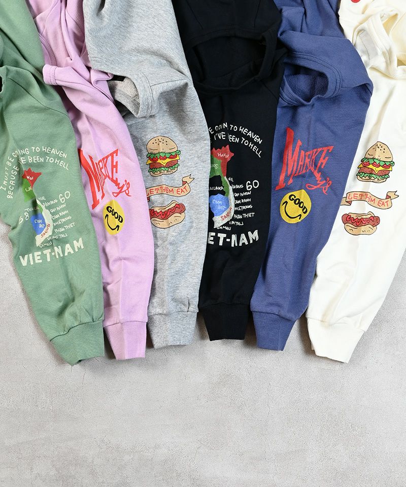 スリーブプリントスウェット ｜ トップス ｜ 子供服のセレクトショップ