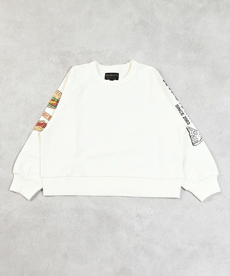 スリーブプリントスウェット ｜ トップス ｜ 子供服のセレクトショップ