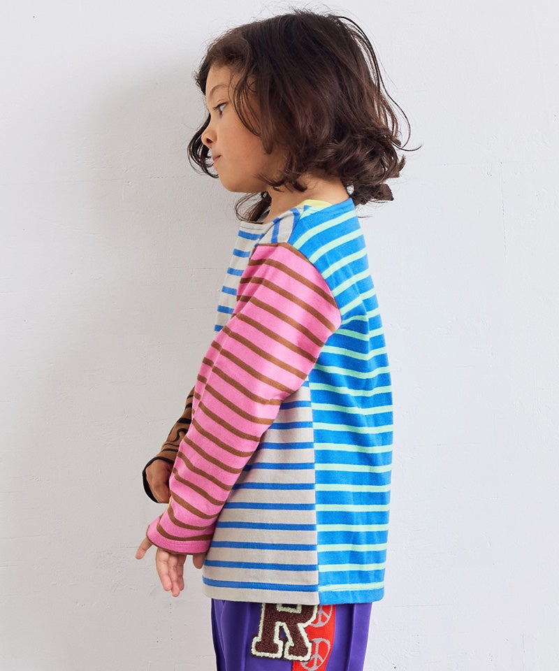 バスクボーダーシャツ ｜ トップス ｜ 子供服のセレクトショップ