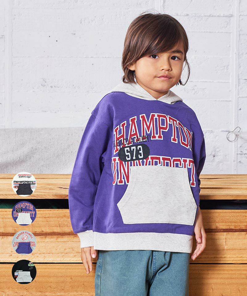 TIME SALE】レイヤープリントパーカー ｜ トップス ｜ 子供服の