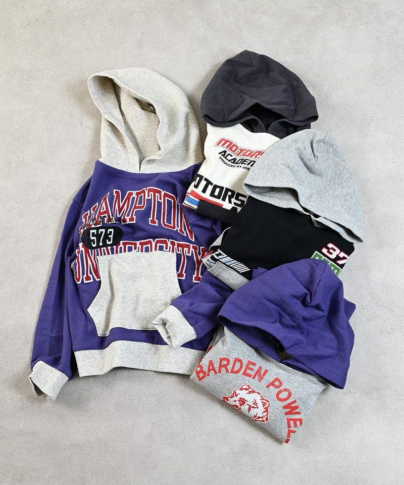 レイヤープリントパーカー ｜ トップス ｜ 子供服のセレクトショップ
