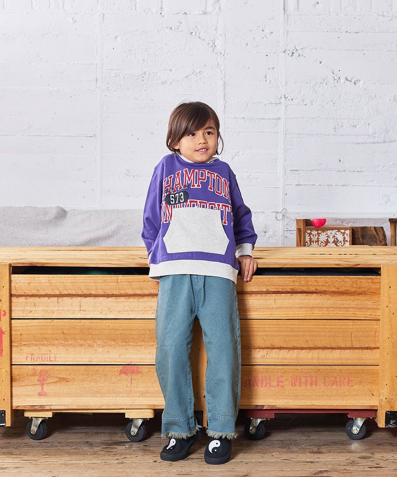レイヤープリントパーカー ｜ トップス ｜ 子供服のセレクトショップ