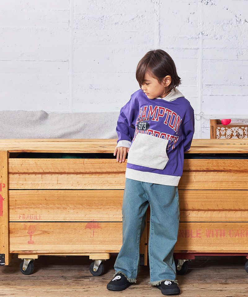 レイヤープリントパーカー ｜ トップス ｜ 子供服のセレクトショップ
