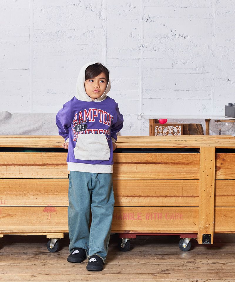 レイヤープリントパーカー ｜ トップス ｜ 子供服のセレクトショップ