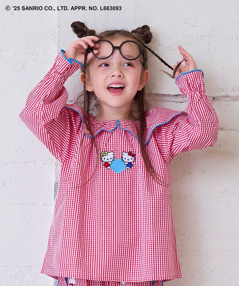 Hello Kitty フリル襟トップス ｜ トップス ｜ 子供服のセレクト