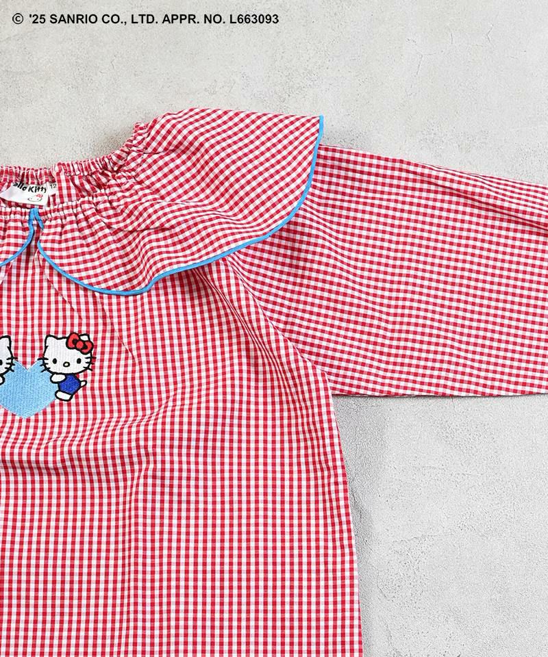 激レア❤️Hello Kitty ピンク フリルセット サイズ90 サンリオ ハローキティ 日焼けシリーズ ミニトート ピンク バッグ 平成