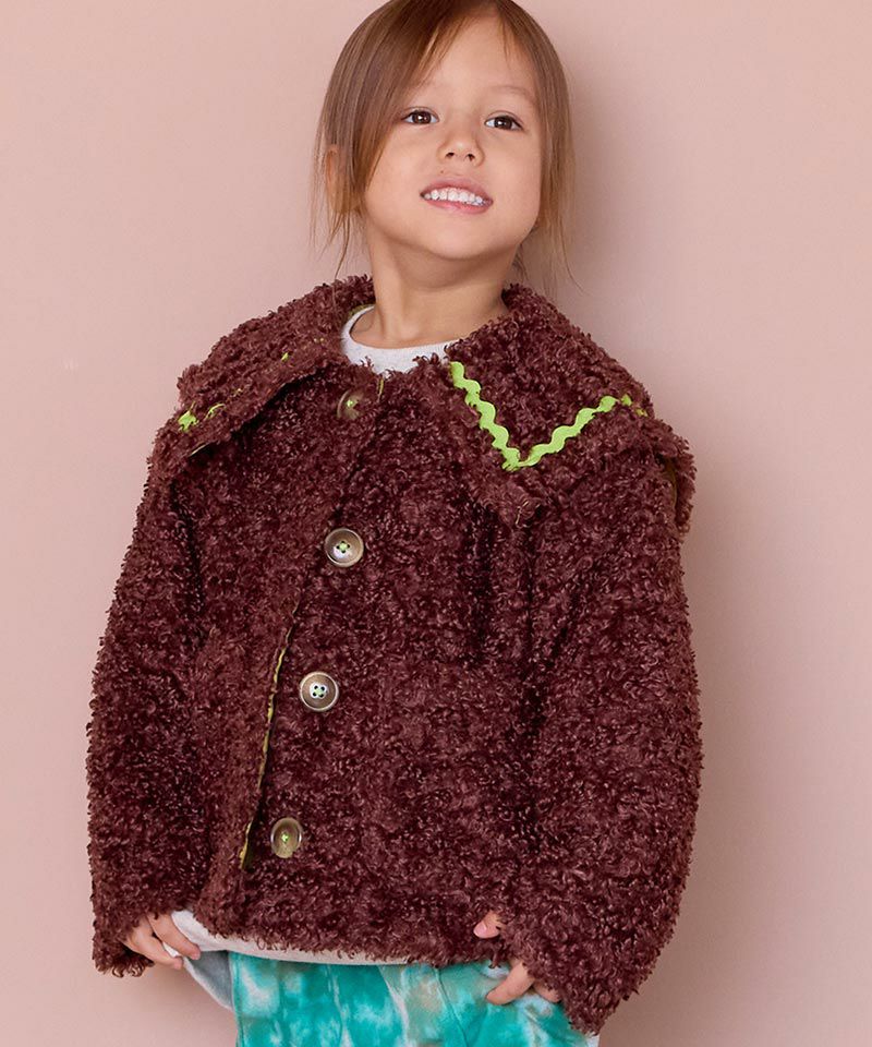 プードルボアジャケット ｜ アウター・ジャケット ｜ 子供服のセレクト