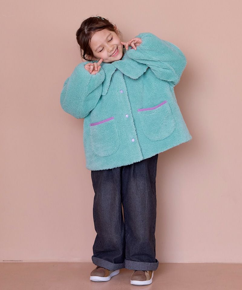 リバーシブルビッグカラージャケット ｜ アウター・ジャケット ｜ 子供