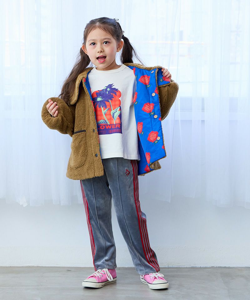 リバーシブルビッグカラージャケット ｜ アウター・ジャケット ｜ 子供