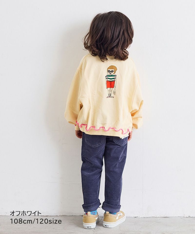 マエウシロプリントトレーナー ｜ トップス ｜ 子供服のセレクト