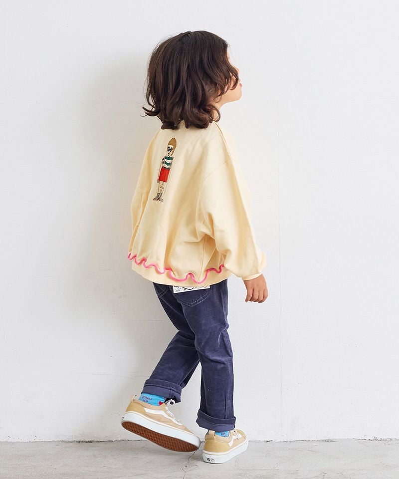マエウシロプリントトレーナー ｜ トップス ｜ 子供服のセレクト