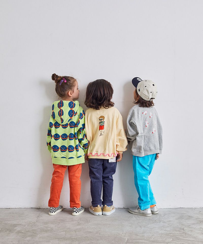 マエウシロプリントトレーナー ｜ トップス ｜ 子供服のセレクト