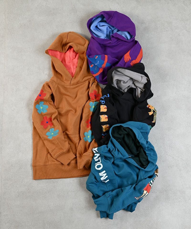 袖プリントパーカー ｜ トップス ｜ 子供服のセレクトショップ