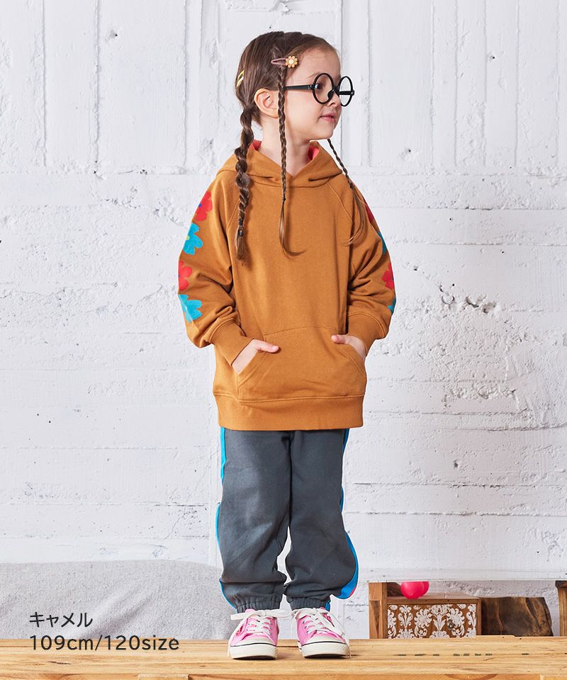 袖プリントパーカー ｜ トップス ｜ 子供服のセレクトショップ