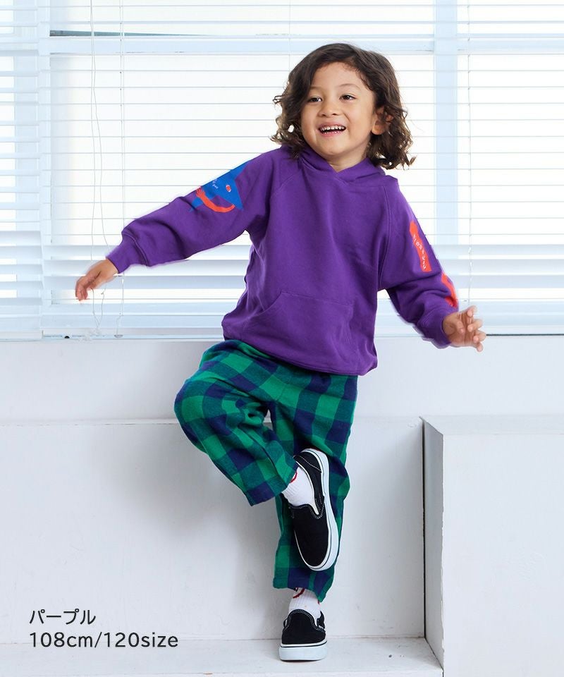 袖プリントパーカー ｜ トップス ｜ 子供服のセレクトショップ