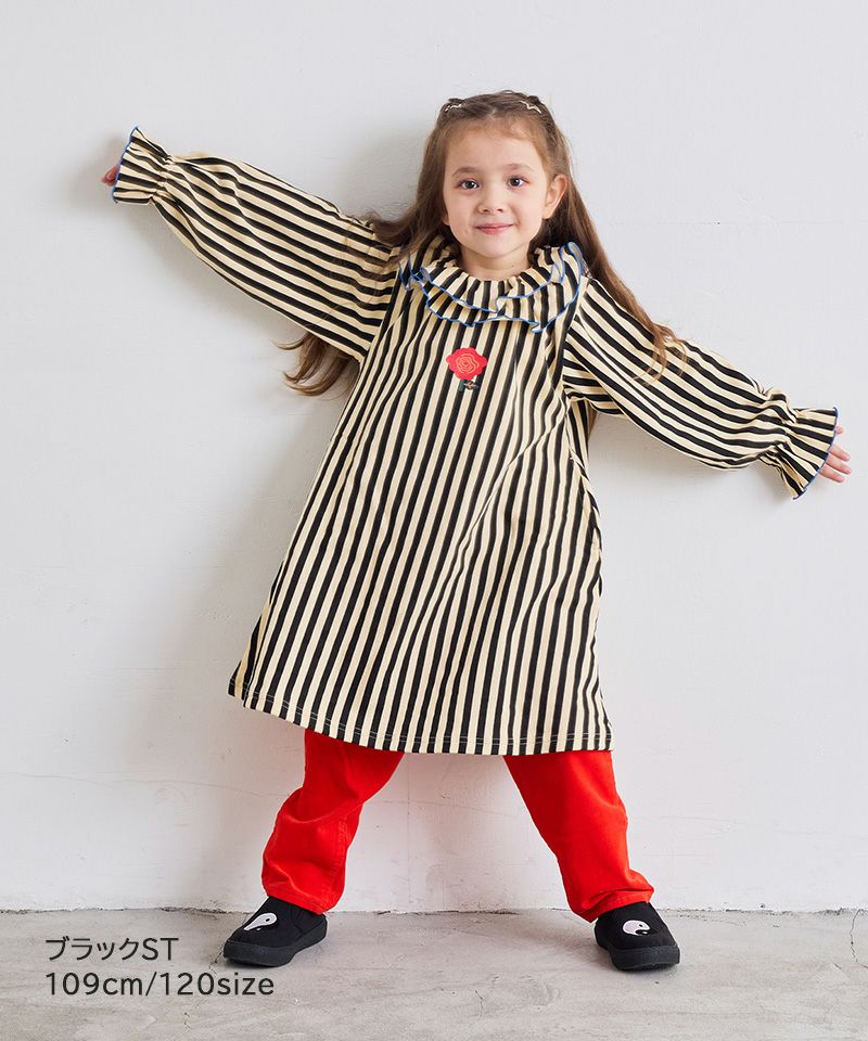 再値下げ価格】フリルカラーワンピース ｜ ワンピース ｜ 子供服の