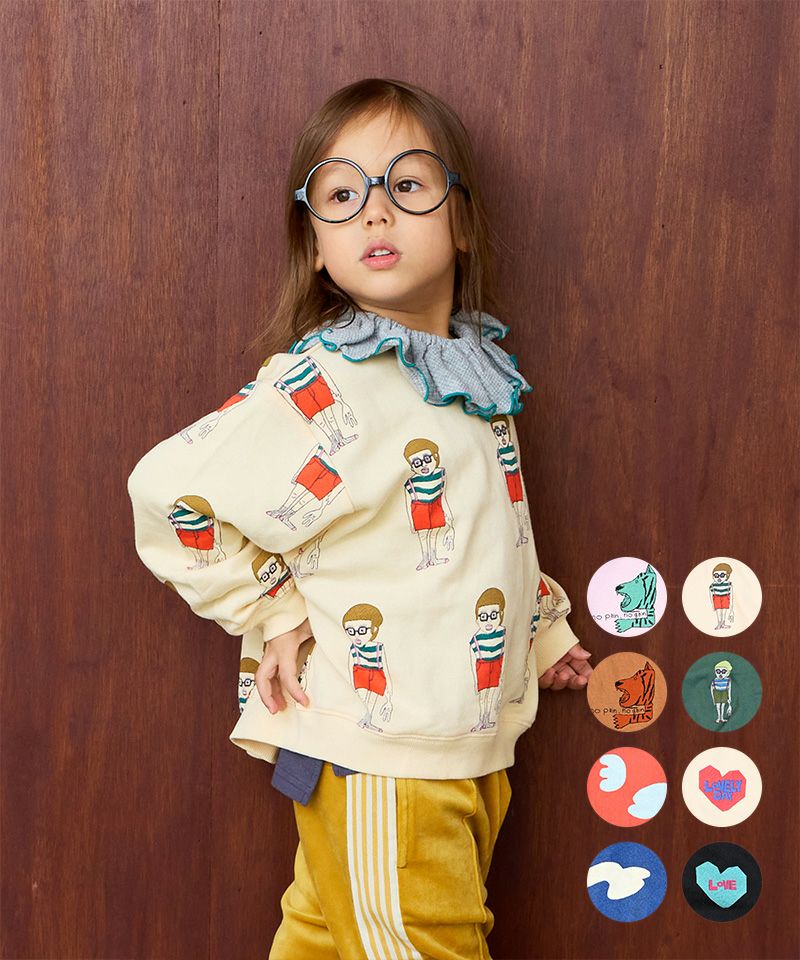 総柄トレーナー ｜ トップス ｜ 子供服のセレクトショップ MARKEY'S