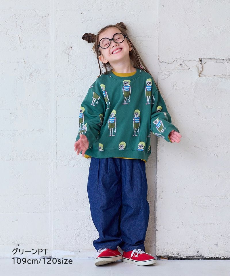 総柄トレーナー ｜ トップス ｜ 子供服のセレクトショップ MARKEY'S