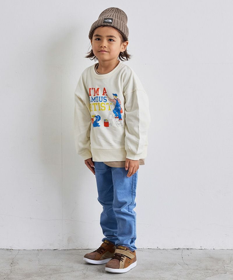 裏毛プリントトレーナー ｜ トップス ｜ 子供服のセレクトショップ