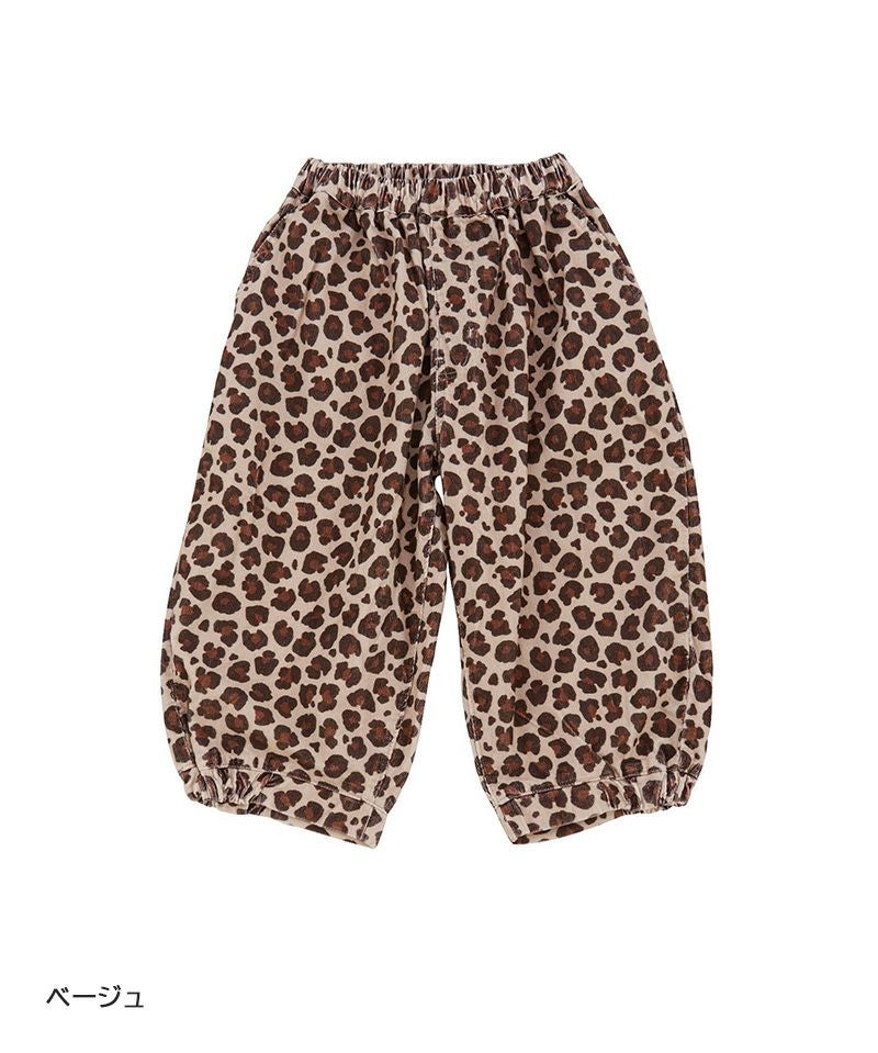 レオパードコールテンバルーンパンツ ｜ ボトムス ｜ 子供服のセレクト