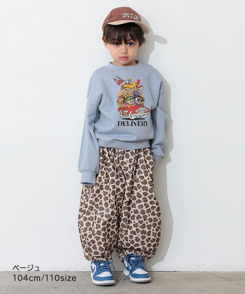 レオパードコールテンバルーンパンツ ｜ ボトムス ｜ 子供服のセレクト