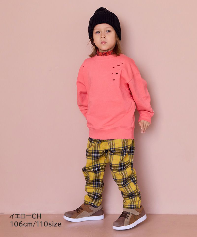 チェックタックパンツ ｜ ボトムス ｜ 子供服のセレクトショップ