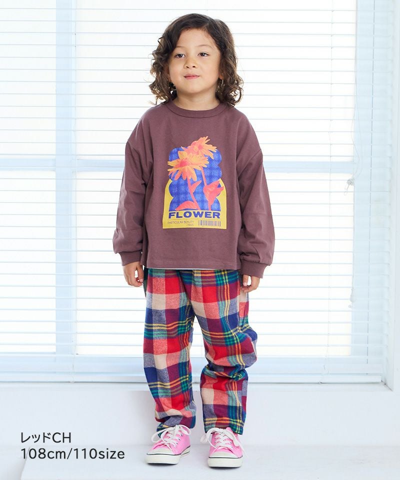 チェックタックパンツ ｜ ボトムス ｜ 子供服のセレクトショップ