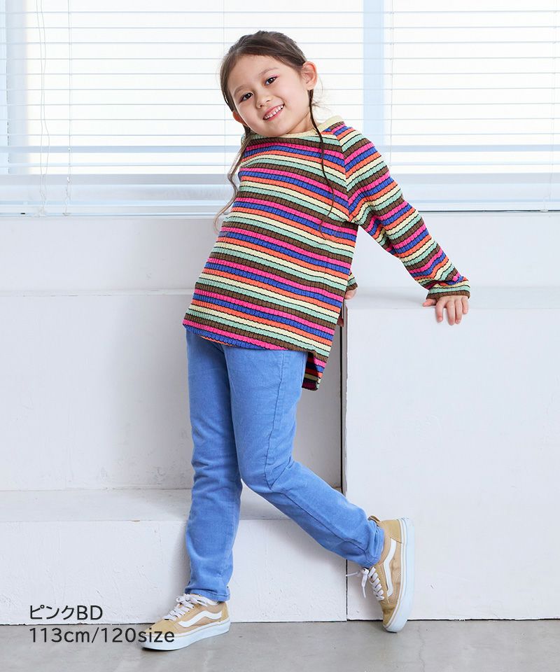 フワリブラグランボーダーカットソ－ ｜ トップス ｜ 子供服のセレクト