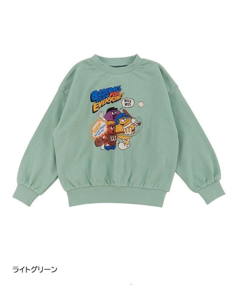 BASEBALL FUNプリントスウェット ｜ トップス ｜ 子供服のセレクト