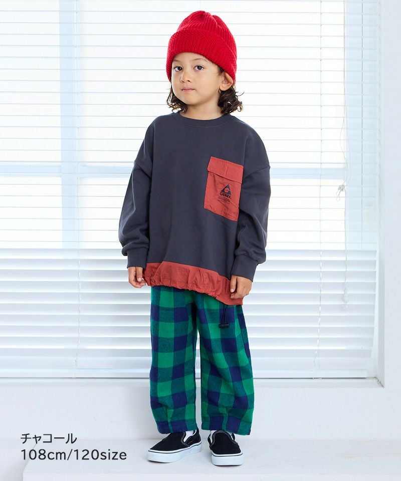 別注】GERRY ナイロン切り替えトレ－ナ－ ｜ トップス ｜ 子供服の