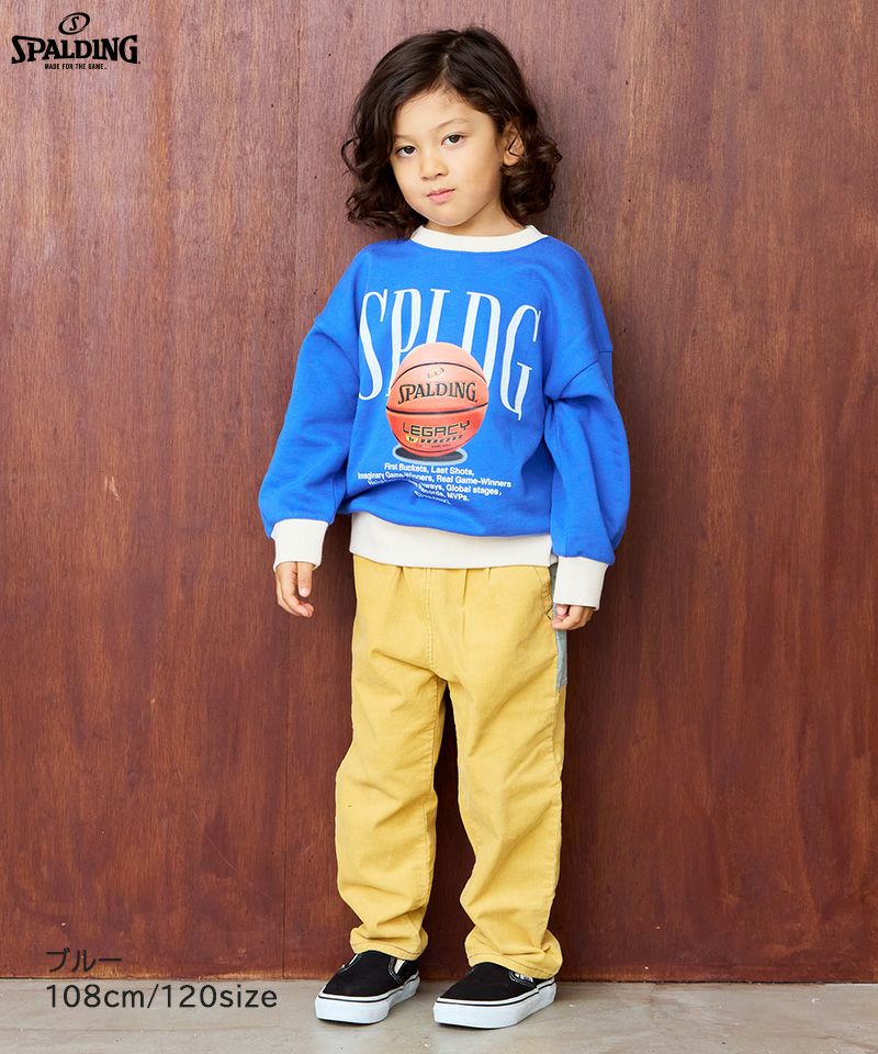 別注】SPALDING プリントトレーナー ｜ トップス ｜ 子供服のセレクト