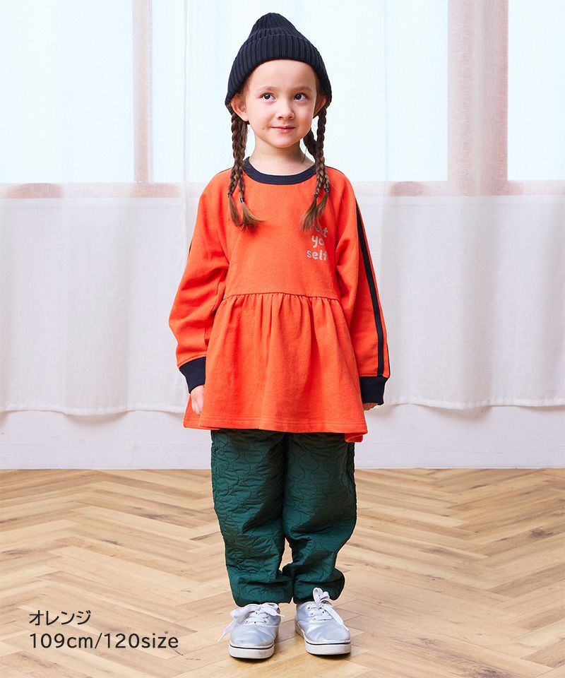 裏毛ラインチュニック ｜ トップス ｜ 子供服のセレクトショップ