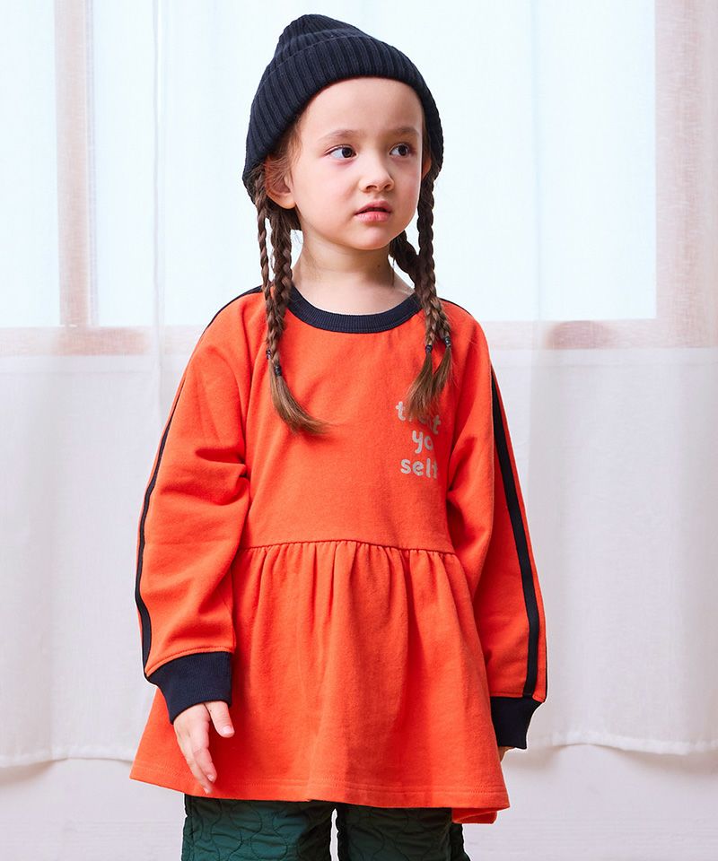 裏毛ラインチュニック ｜ トップス ｜ 子供服のセレクトショップ