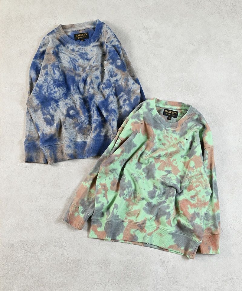 タイダイダメージスウェット ｜ トップス ｜ 子供服のセレクトショップ