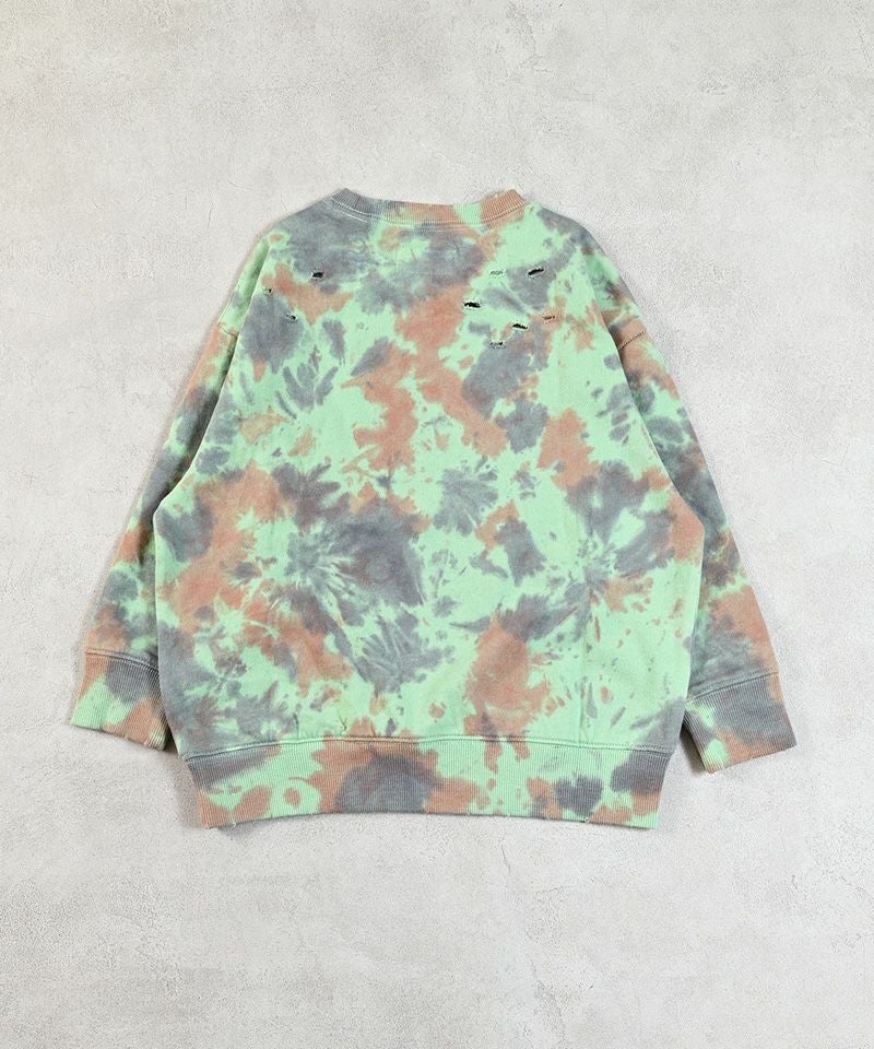 タイダイダメージスウェット ｜ トップス ｜ 子供服のセレクトショップ