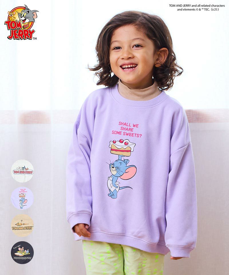 別注】トムとジェリー プリントトレーナー ｜ トップス ｜ 子供服の