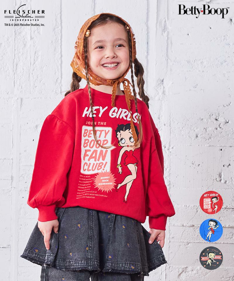 服/ファッション BettyBoop!! 別注】Betty Boop プリントトレーナ－ ｜ トップス ｜ 子供服の